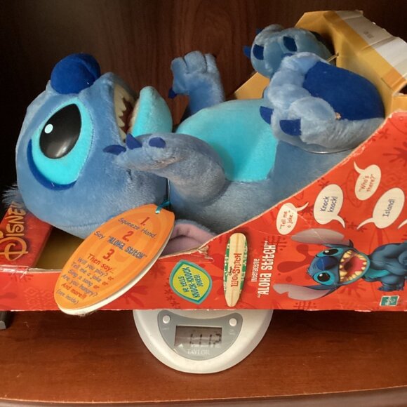 Vintage 2002 Hasbro Interactive Aloha Stitch Plush Disney Lilo & Stitch Talking - Picture 8 of 8